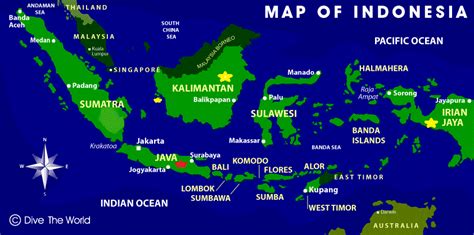 indonesia map for kids